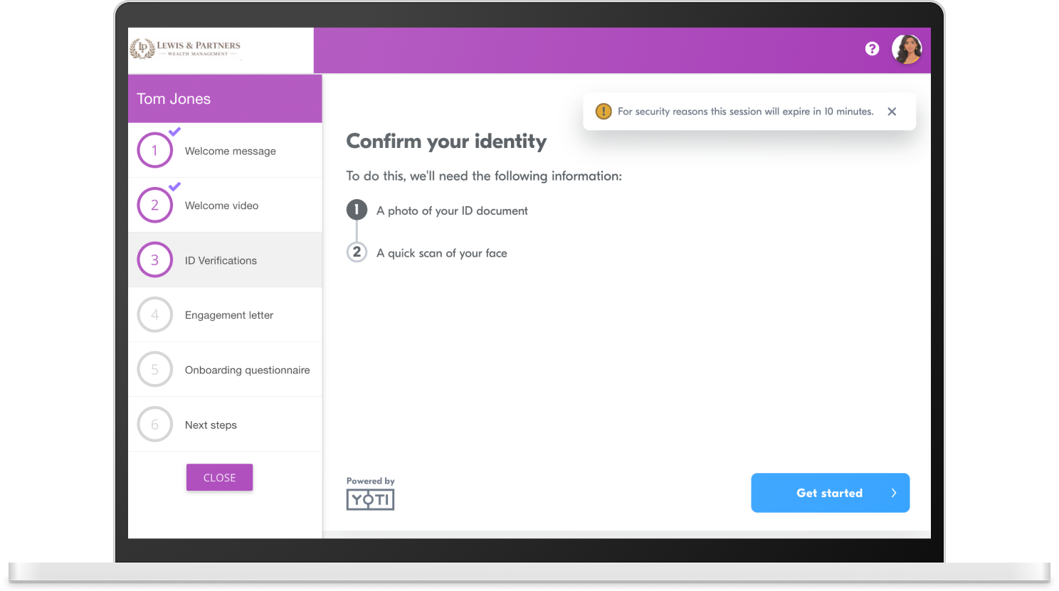 Client Onboarding Portal
