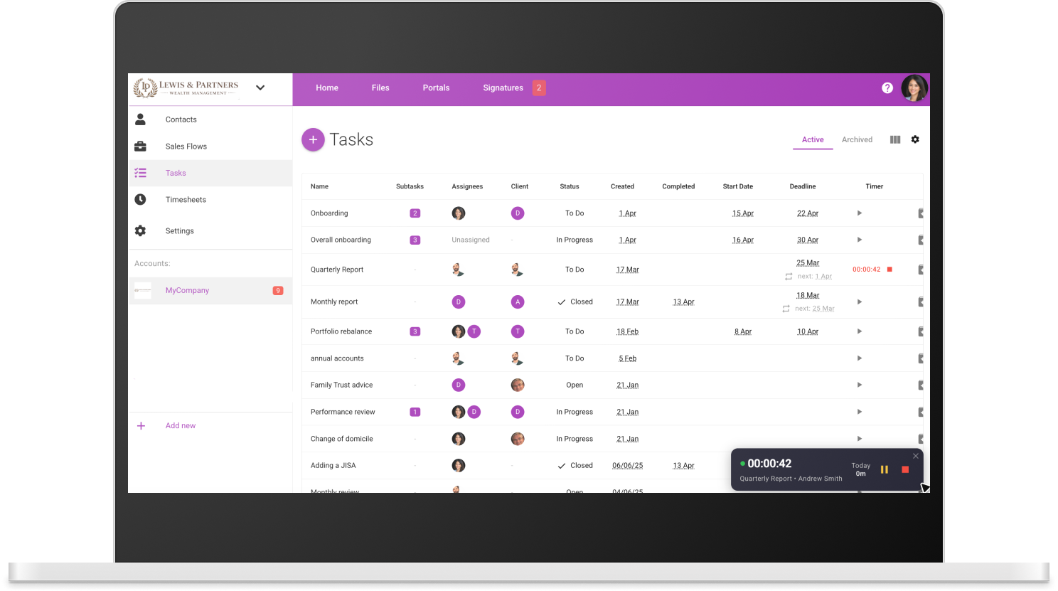 Operations & Task Management
