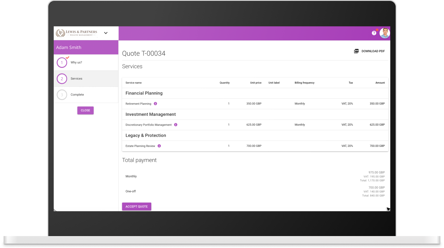 MyDocSafe business proposals