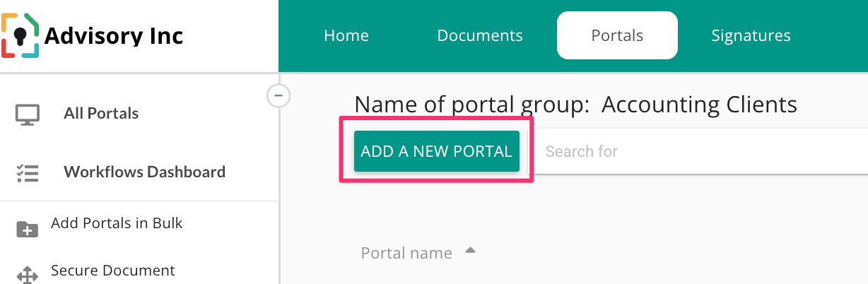 Invito di un nuovo utente del portale al portale MyDocSafe